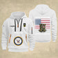 Navy Badge - Personalized US Soldier/ Veteran With Name And Rank Zip Hoodie Multicolor - 17044128