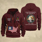 Navy Badge - Personalized 250th America Anniversary Zip Hoodie Multicolor, Land Of The Free Home Of The Brave Zip Hoodie, Custom Military Branch Hoodie - 17691264