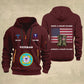 Coast Guard Rating - Personalized US Soldier/ Veteran With Name And Rank Zip Hoodie Multicolor - 17044128