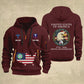 Coast Guard Rating - Personalized 250th America Anniversary Zip Hoodie Multicolor, Land Of The Free Home Of The Brave Zip Hoodie, Custom Military Branch Hoodie - 17691264