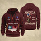 Coast Guard Rating - Personalized America 250 Years Zip Hoodie Multicolor, Custom U.S. Soldier Branch Hoodie, Happy Independence Day, 4th Of July Zip Hoodie - 1769040002