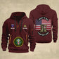 Army Division - Personalized US Soldier/ Veteran With Name And Rank Zip Hoodie Multicolor - 17349984