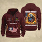 Navy Rating - Never Forget Our Fallen Heroes 250th USA – Personalized Zip Hoodie Multicolor, 4th of July Zip Hoodie Multicolor, Custom Military Zip Hoodie Multicolor - 17692128