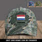 Casquette de baseball camouflage personnalisée pour soldat/vétéran des Pays-Bas - 1605230001 - D04