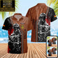 Personalized German Solider/ Veteran Camo With Name And Rank Hawaii Shirt 3D Printed - 16807392