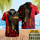 Personalized Norway Solider/ Veteran Camo With Name And Rank Hawaii Shirt 3D Printed - 0905230001