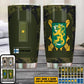 Personalized Finnish Veteran/Soldier With Rank And Name Camo Tumbler All Over Printed - 1682812802