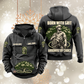 Arborist By Choice Vintage Hoodie in Dark Gray, front and back views with sample text CUSTOM NAME and SINCE 2000, tree-care motifs, and BORN WITH GRIT / ARBORIST BY CHOICE back artwork.