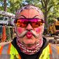 Arborist funny face balaclava - Style 7