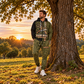 arborist full-zip hoodie and matching joggers - adult male lifestyle
