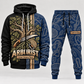 arborist full-zip hoodie and matching joggers - navy catalog view