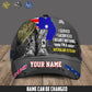 Personalized Name Australia Soldier/Veterans Baseball Cap - 1759795203