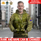 Personalized Australia Soldier/Veteran Camo with Name and Rank Hoodie Sweater All Over Printed - 17625600