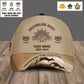 Personalized Name, Year & Rank  Australia Soldier/Veterans Baseball Cap - 1759795206