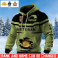 Personalized Australia Soldier/ Veteran With Rank And Name 3D Waffle Hoodie - 17695584