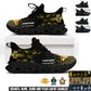 Personalized Australia Soldier/ Veteran With Name And Rank Men Sneakers - 17592768
