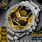 Personalized Australia Soldier/ Veteran With Name And Rank Gentleman Stainless Steel Watch - 17485632