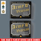 Personalized Australia Soldier/ Veteran With Rank, Year And Name Leather Wallet - 17685216