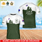 Personalized Australia Soldier/Veteran Camo with Rank and Name T-Shirt All Over Printed - 17746560