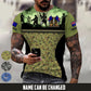 Personalized Australia Soldier/Veteran Camo with Name T-Shirt All Over Printed - 17664480