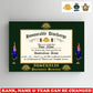 Personalized Australia Soldier/Veteran  with Rank, Name & Year Canvas - 17739648