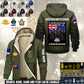 Personalized Australia Soldier/ Veteran With Name, Year And Rank Hoodie Zip Velvet Coat - 17636832