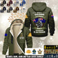 Personalized Australia Soldier/ Veteran With Name, Year And Rank Hoodie Zip Velvet Coat - 17564256