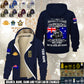 Personalized Australia Soldier/ Veteran With Name, Year And Rank Hoodie Zip Velvet Coat - 1765929600