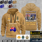 Personalized Australia Soldier/ Veteran With Name, Year And Rank Zip Hoodie Multicolor - 17667072