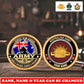 Personalized Australia Veteran/ Soldier With Rank, Name And Year Challenge Coin - 17732736