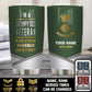 Personalized Australia Veteran/ Soldier With Rank Name And Year Tumbler - Gold Rank - 1706918414