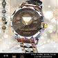 Personalized Austria Soldier/Veteran with Name, Year and Rank Diamond-Cut Bezel Watch - 17649792