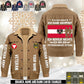 Personalized Austria Soldier/ Veteran With Name And Rank Cargo Fleece Jacket - 1765843200