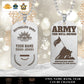 Personalized Australia Soldier/Veteran with Rank, Name & Year Dog Tag Necklace - 17657568