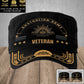 Personalized Australia Soldier/ Veteran With Name, Rank And Year Military Cap - 17392320