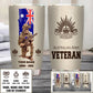 Personalized Australia Veteran/ Soldier With Rank, Year And Name Tumbler - 17179776