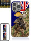 Personalized Australian Soldier/Veterans With Rank And Name Phone Case Printed - 2602240001