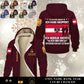 Personalized Austria Soldier/ Veteran With Name, Year And Rank Hoodie Zip Velvet Coat - 17570304
