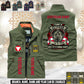 Personalized Austria Solider/ Veteran With Name & Rank Sleeveless Jacket Multicolor - 17595360