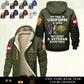 Personalized Austria Soldier/ Veteran With Name And Rank Hoodie Zip Velvet Coat - 17551296