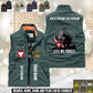 Personalized Austria Soldier/ Veteran With Name & Rank Sleeveless Jacket Multicolor - 17632512