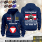 Personalized Austria Soldier/ Veteran With Name, Year And Rank Zip Hoodie Multicolor - 17643744