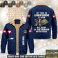 Personalized Austria Soldier/ Veteran With Name And Rank Cargo Fleece Jacket - 17645472