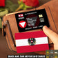 Personalized Austria Soldier/ Veteran With Rank, Name And Year Aluminum Wallet Card - 17521920