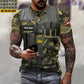 Personalized Austria Soldier/ Veteran Camo With Name And Rank T-shirt 3D Printed - 22042401QA
