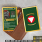 Personalized Austria Soldier/ Veteran With Rank, Name And Year Aluminum Wallet Card - 17508096