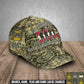 Personalized Rank, Year And Name Austria Soldier/Veterans Camo Baseball Cap - 17676576