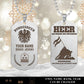 Personalized Austria Soldier/Veteran with Rank, Name & Year Dog Tag Necklace - 17657568