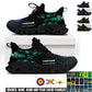 Personalized Belgium Soldier/ Veteran With Name And Rank Men Sneakers - 17592768