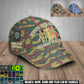 Personalized Rank, Year And Name Belgium Soldier/Veterans Baseball Cap - 17676576